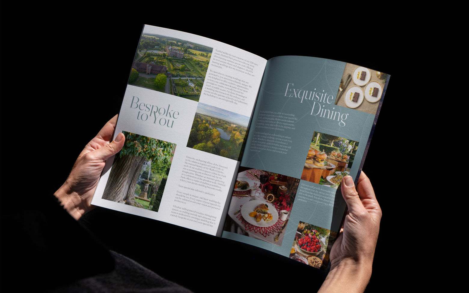 Hatfield House Hospitality Branding & Website Design