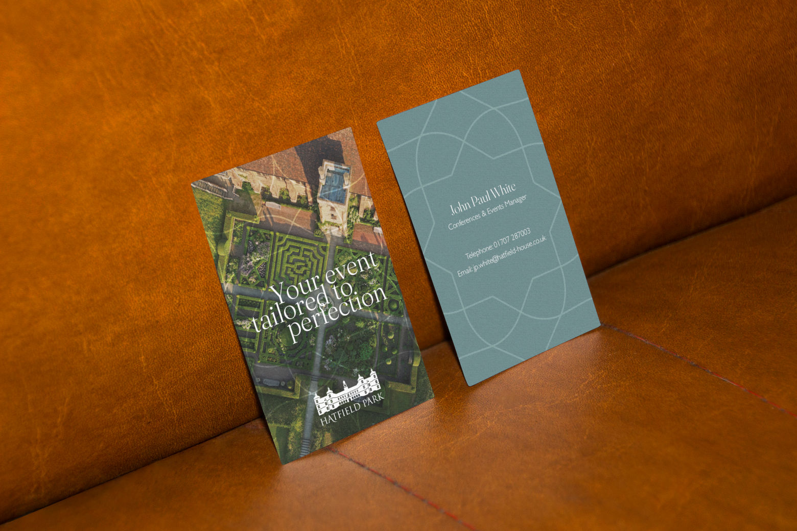 Hatfield House Hospitality Branding & Website Design